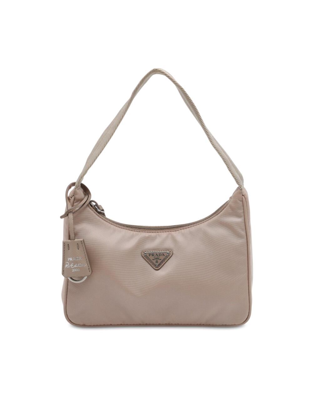 Prada Re-Edition Hobo Tessuto Mini #376179P95B